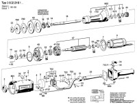 Bosch 0 602 216 162 ---- Hf Straight Grinder Spare Parts